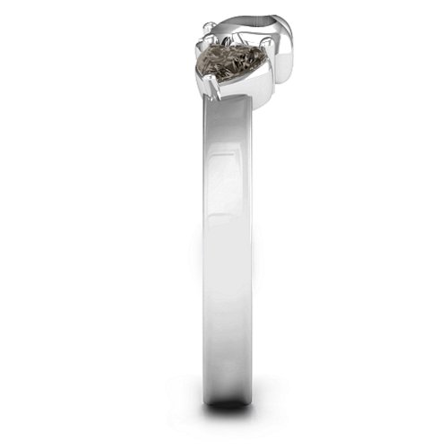Sparkling Sweethearts Two-Stone Ring