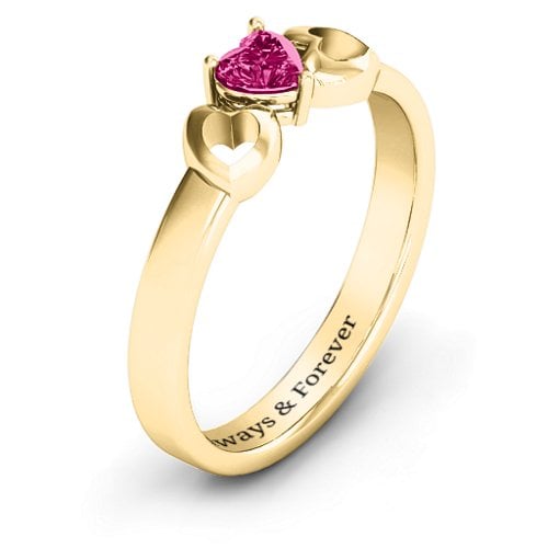 Darling Heart Wraparound Ring