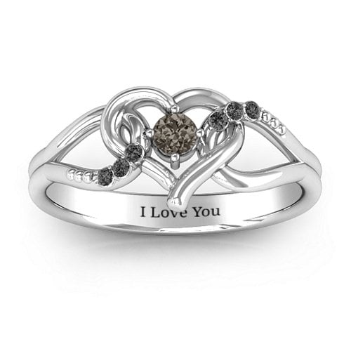 You Have My Heart Ring with Accents