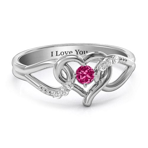You Have My Heart Ring with Accents