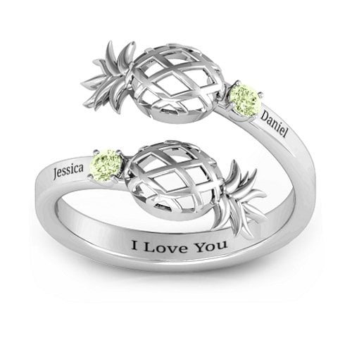 Pineapple Passion Wraparound Ring
