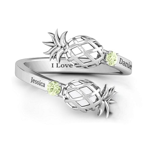 Pineapple Passion Wraparound Ring