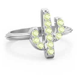 Chic In Cactus Ring