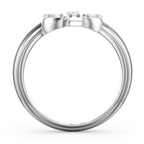 Chic In Cactus Ring – Sterling Silver with Opal