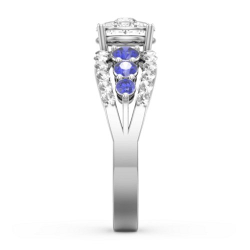 Andromeda Round Cluster Ring