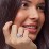 3 Stone Cushion Cut Duchess Ring – 9kt Yellow Gold with White Premium Zirconia and Cubic Zirconia