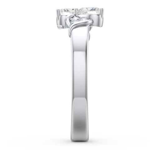 Heart of Hearts with Accent Stones Ring