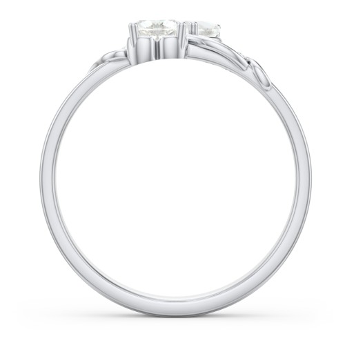 Heart of Hearts with Accent Stones Ring