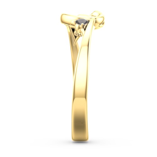 Hearts Entwined Pinky Promise Ring