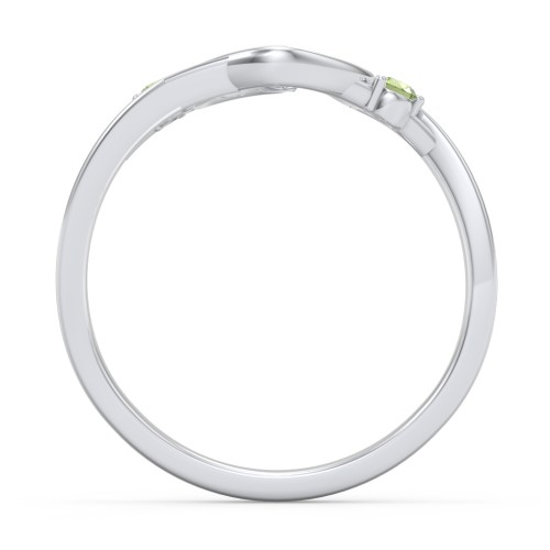 Hearts Entwined Pinky Promise Ring