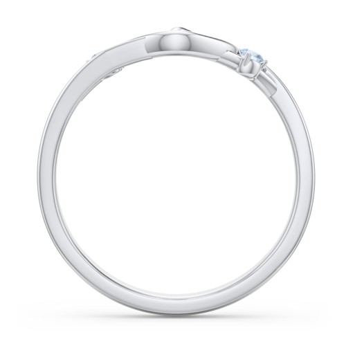 Hearts Entwined Pinky Promise Ring