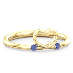Two in Love Ring