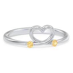 Two in Love Ring