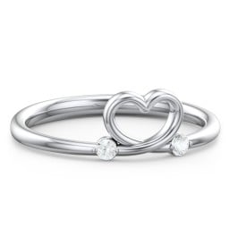 Two in Love Ring