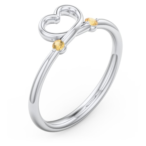 Two in Love Ring