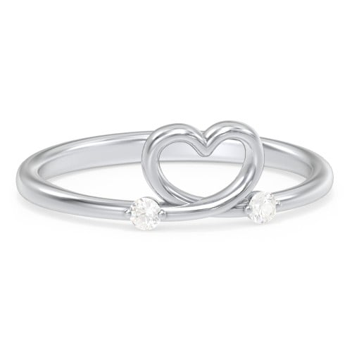 Two in Love Ring