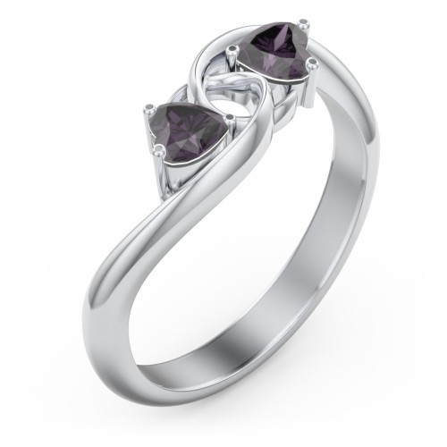 Two of Hearts Pinky Promise Ring