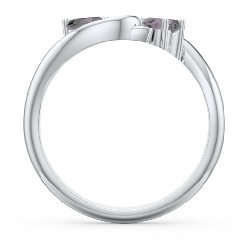 Two of Hearts Pinky Promise Ring
