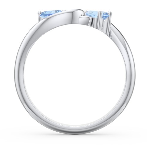 Two of Hearts Pinky Promise Ring