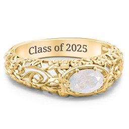 Vintage Graduation Ring