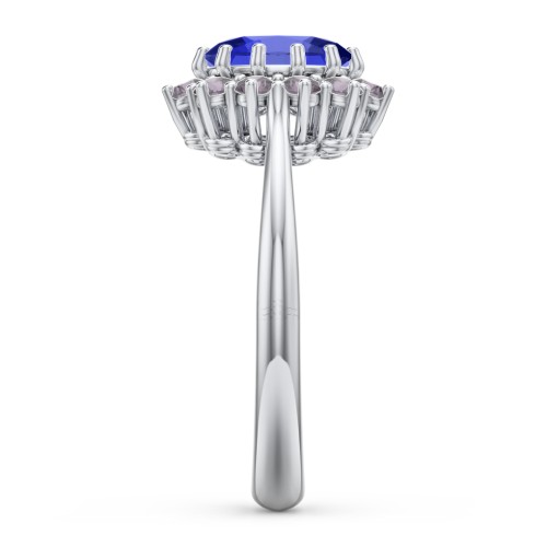 The Lady's Legacy Ring – Sterling Silver with Blue Sapphire and Alexandrite