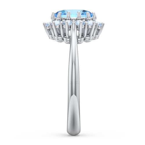 The Lady's Legacy Ring – Sterling Silver with Blue Topaz