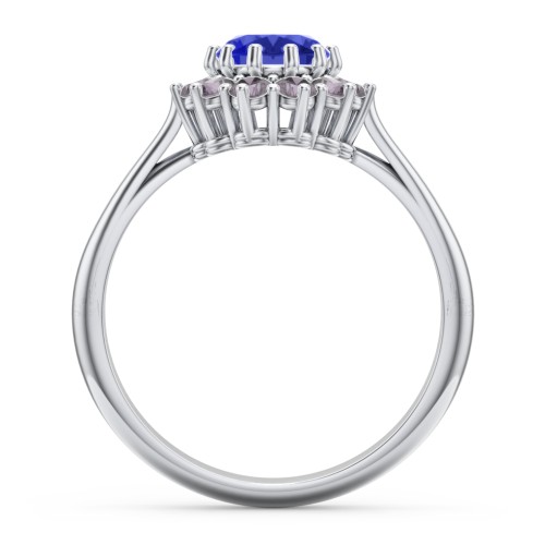 The Lady's Legacy Ring – Sterling Silver with Blue Sapphire and Alexandrite