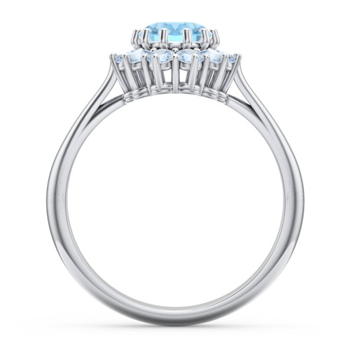 The Lady's Legacy Ring – Sterling Silver with Blue Topaz
