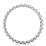 Stackable Beaded Ball Ring – Sterling Silver