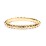 Stackable Beaded Ball Ring – 9kt Yellow Gold