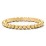 Stackable Beaded Ball Ring – 9kt Yellow Gold