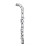 V-Shape Stacking Ring with Twisted Band – Sterling Silver