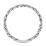 V-Shape Stacking Ring with Twisted Band – Sterling Silver