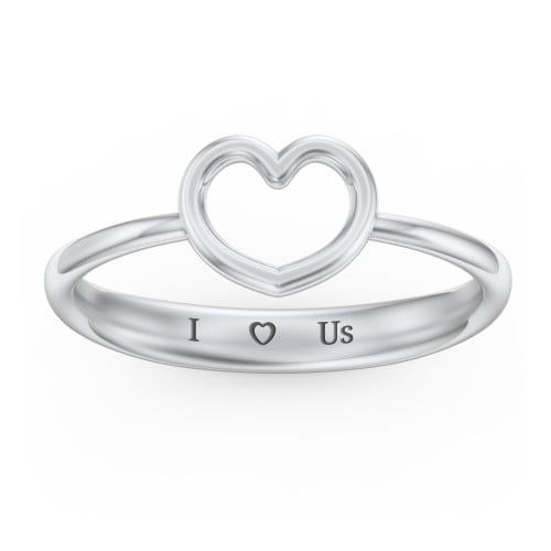 Open Heart Ring