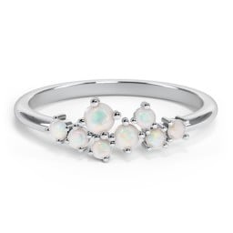 8-Stone Cluster Ring