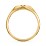 Women's North Star Signet Ring – 18K Gold Plated Silver