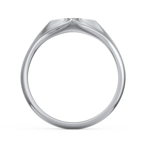 Women's North Star Signet Ring – Sterling Silver