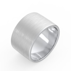 Women’s Cigar Band – Sterling Silver