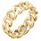Wide Curb Link Chain Ring