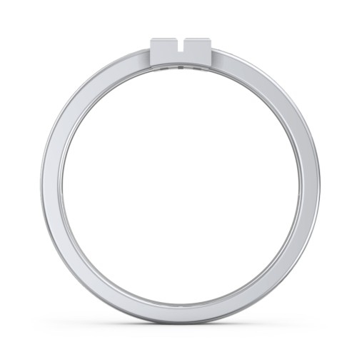 Baguette Birthstone Ring with Accents