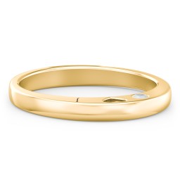 Peekaboo Birthstone Ring with Heart Cut Out in 18K Gold Plated Silver with Opal