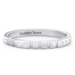 "Love" Morse Code Ring with Accents