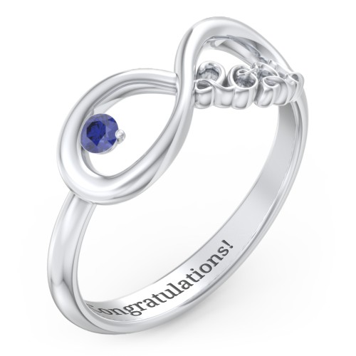 2022 Infinity Ring with Birthstone