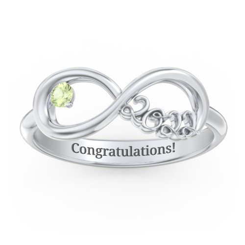 2022 Infinity Ring with Birthstone