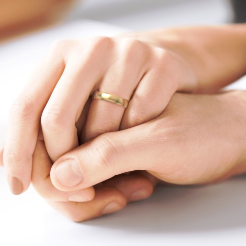 Half Round Comfort Fit Wedding Band - 4mm Width