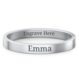 Engravable Stacking Ring