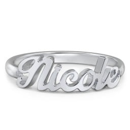 Personalised Name Ring