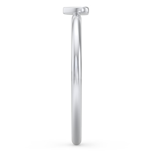 Engravable Dainty Heart Ring