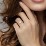 1.5 ct. (7.5mm) Moissanite Engagement Ring with Tulip Setting – 9kt Yellow Gold with Moissanite