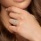 3 ct. (9x7mm) Emerald-Cut Moissanite Halo Engagement Ring with Side Stones – 9kt White Gold with Moissanite and Lab Diamond